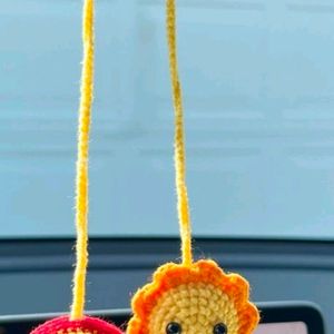 Crochet Rainbow Keychain (Any 1)