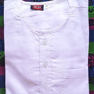 Summer Season Special MEN'S White Cotton Rn Bundy