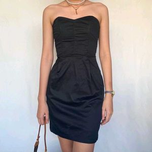 H&M Tube Black Dress