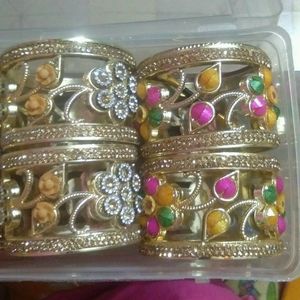 2 Set Of Bangles Is So Beautiful