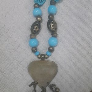 Traditional Necklace With Beaded Chains