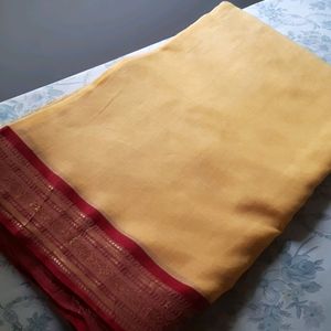 Yellow Bengal Cotton Tant