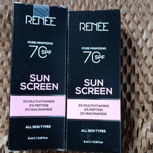 Combo Of 2 Mini Renee Pore Minimising Sunscreen