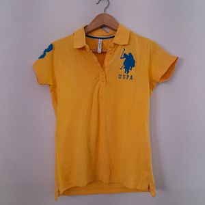 Yellow Casual T-Shirt (Women's)