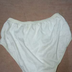 Underwear White Stretchable Women