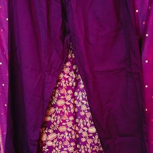 Purple 💜 Frock Suit For Women