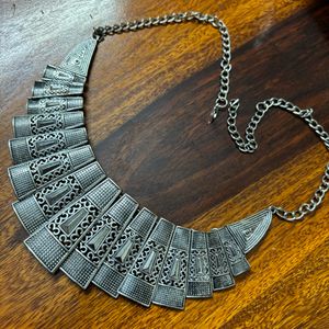 Oxidised Western Necklace