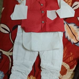 Kids White Kurta Pajama ♥️