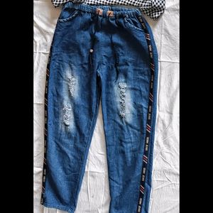 Boho Chic Joggers Pant For Girls With Drawstring