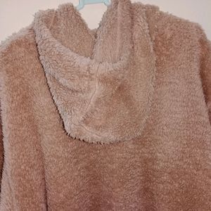 H&M Fur Hoodie (cash only)