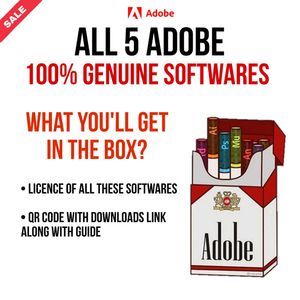 All 5 Adobe Premium Softwares