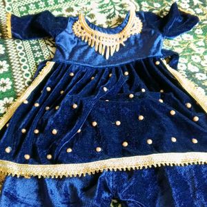 Navy Blue Baby Dress.