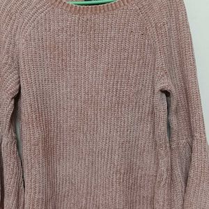 Very Soft Umbrella Sleeves Sweater