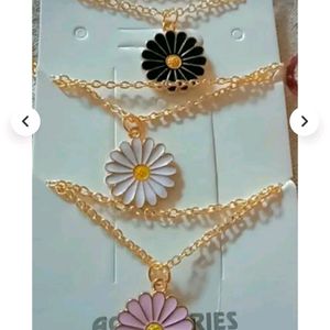 Daisy Neckchain Pack Of 3