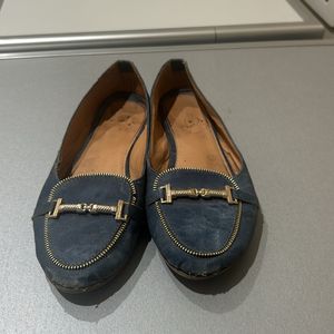 Very Pretty Belly Flat Navy Blue, 38size