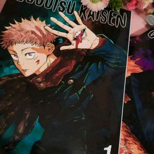 Jujutsu kaisen Manga 1,2,3