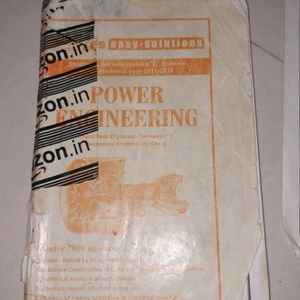 Mechanical Book Power Engineering