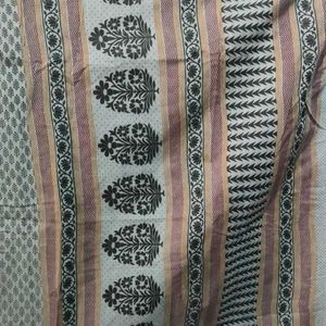 Synthetic Cotton Saree | Bagh/Dabu Print