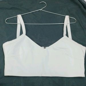 White Bralette Top