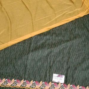 Embroidery Suit With Duptta