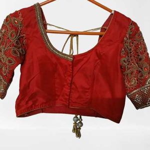 Festive Aari Worked Blouse