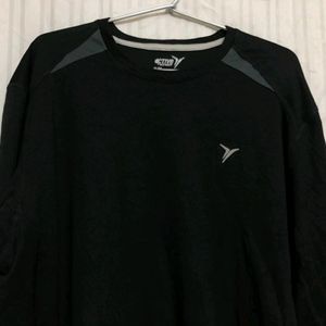 Active Black Long Sleeve T Shirt