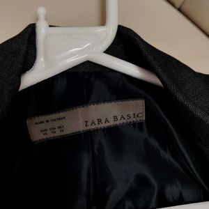 Zara Basic Dark Gray Office Wear