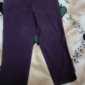 Cantabil Brand Wine Capri In 32 Waist