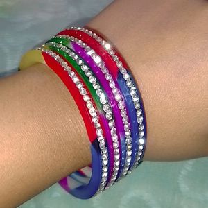 Multicolored Bangles