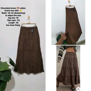 Brown 🤎 Y2K Skirt Brand New