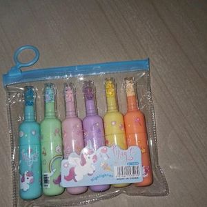 Highlighter Pens 6pcs