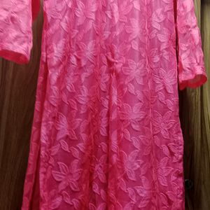 Fluorescent Pink Kurti