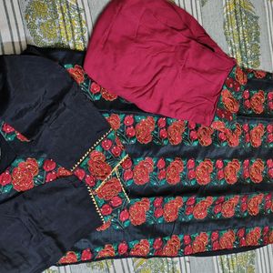 Red Rose Suit Set