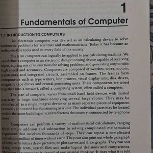 A Textbook Of Computers