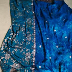 Pure Silver Zari Saree