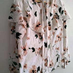 Korean Floral Top