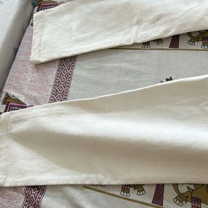 White Jeans Branded