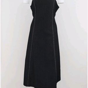 Cordorouy Strap Korean Dress