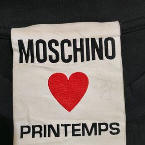 Moschino T-shirt Unisex Teddy 🧸 Black Size L