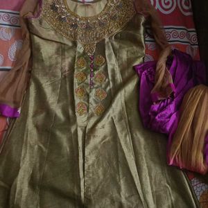 Anarkali Kurti Set