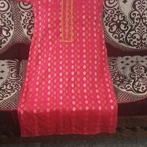 pink kurta