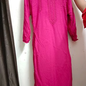 Pink Kurti