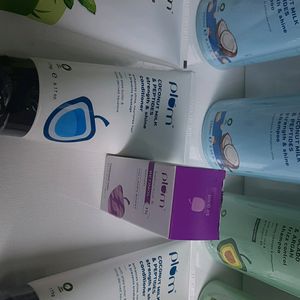 Combo Of 8 Plum Shampoo conditioner And Serum