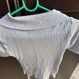 Ribbed Korean Top