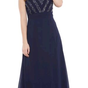 Madame Navy Blue Dress