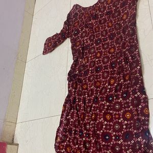 red kurti