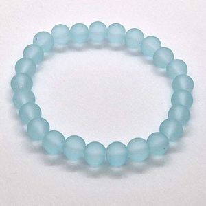 Glass Beads Durable Elastic Bracelet