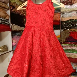 Red Baby Gown