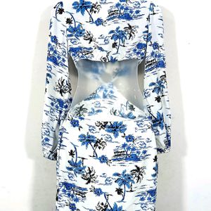 White & Blue Dress (Women)