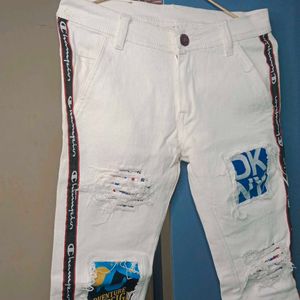 White Mens Pants